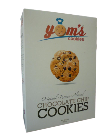 YOM'S COOKIES CHOCOLATE CHIP 3IN1 FLAVOUR