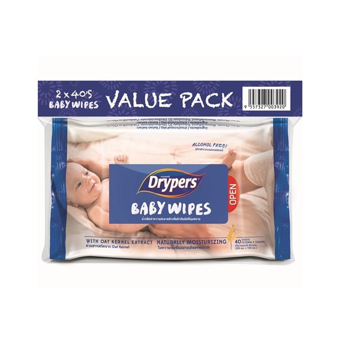 DRYPERS BABY WIPES G2