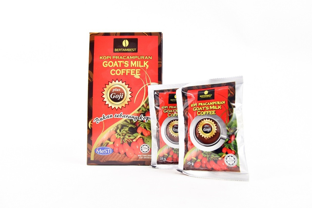 BERTAMBEST GOAT'S MILK COFFEE PLUS GOJI