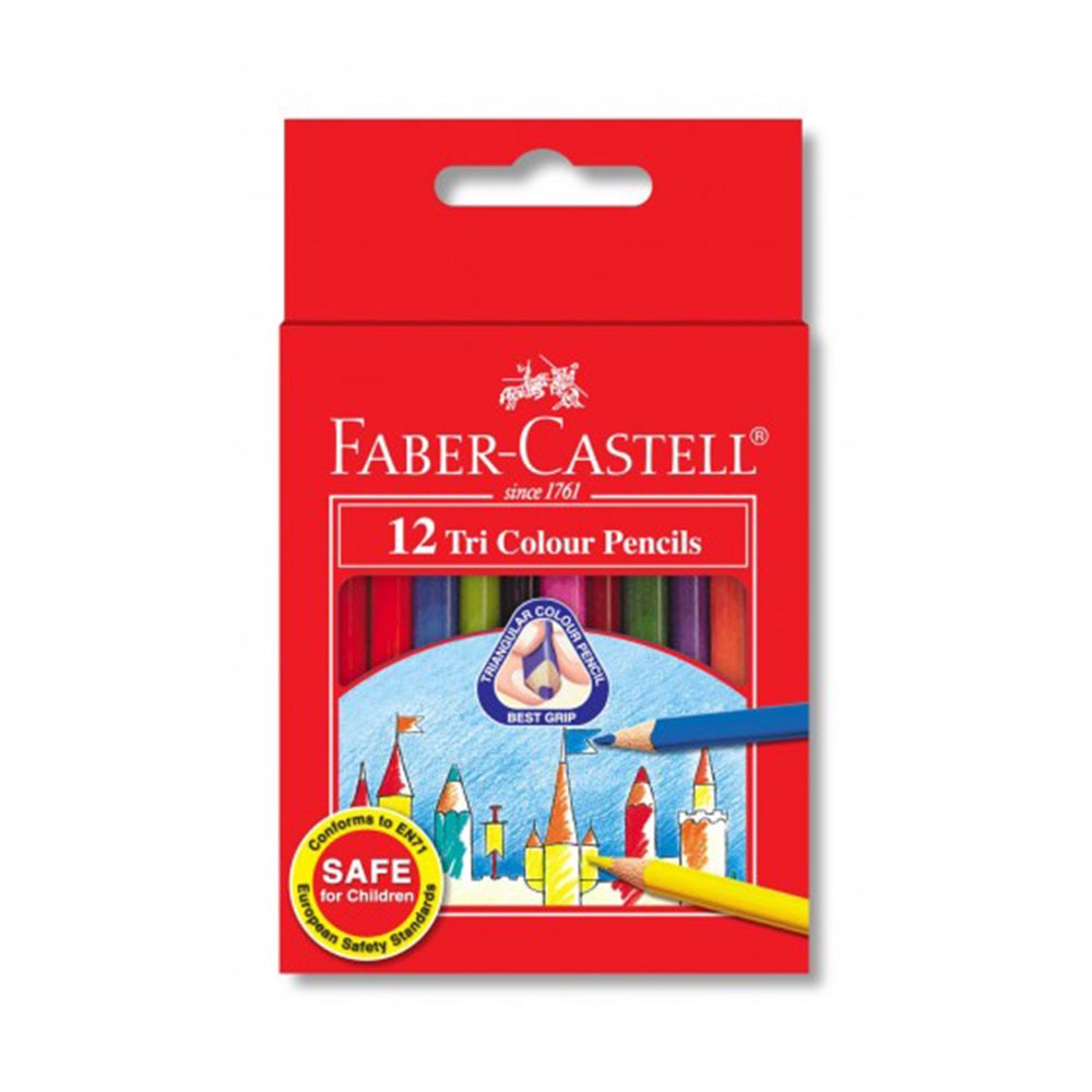 FABER CASTELL TRI COLOUR PENCIL