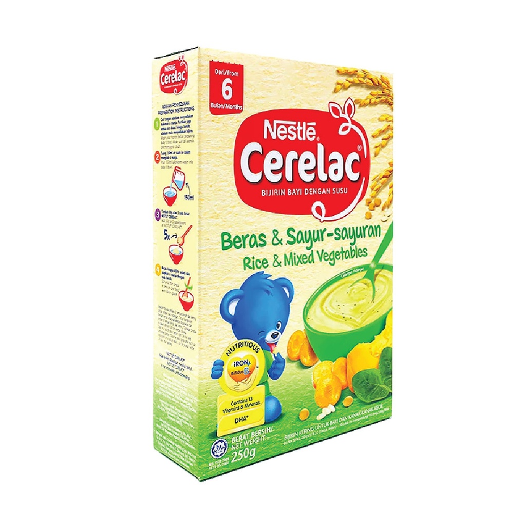 CERELAC BL FE RICE MIXED VEGETABLES