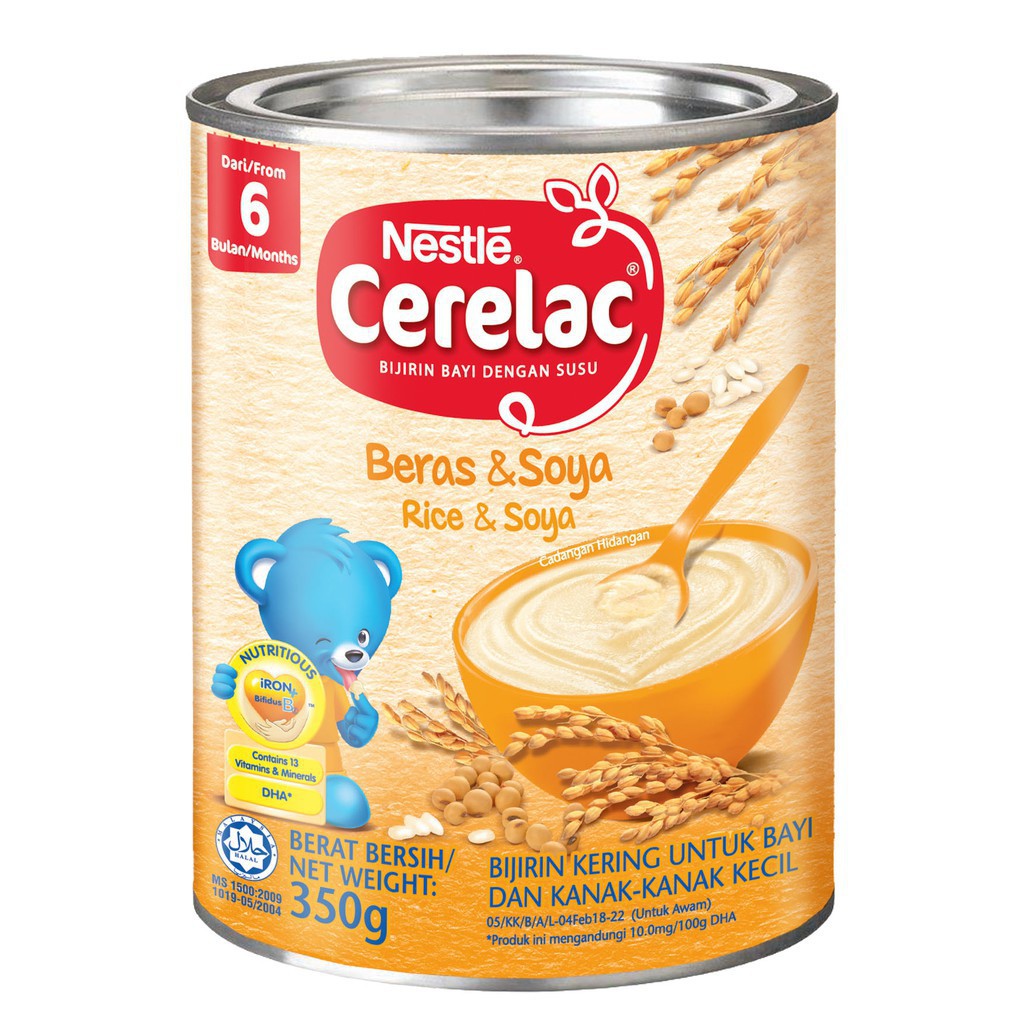 CERELAC BL FE RICE &amp; SOYA